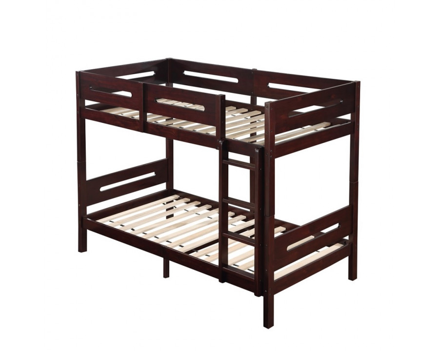 ACME - Nissa Twin/Twin Bunk Bed in Espresso