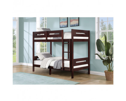 ACME - Nissa Twin/Twin Bunk Bed in Espresso