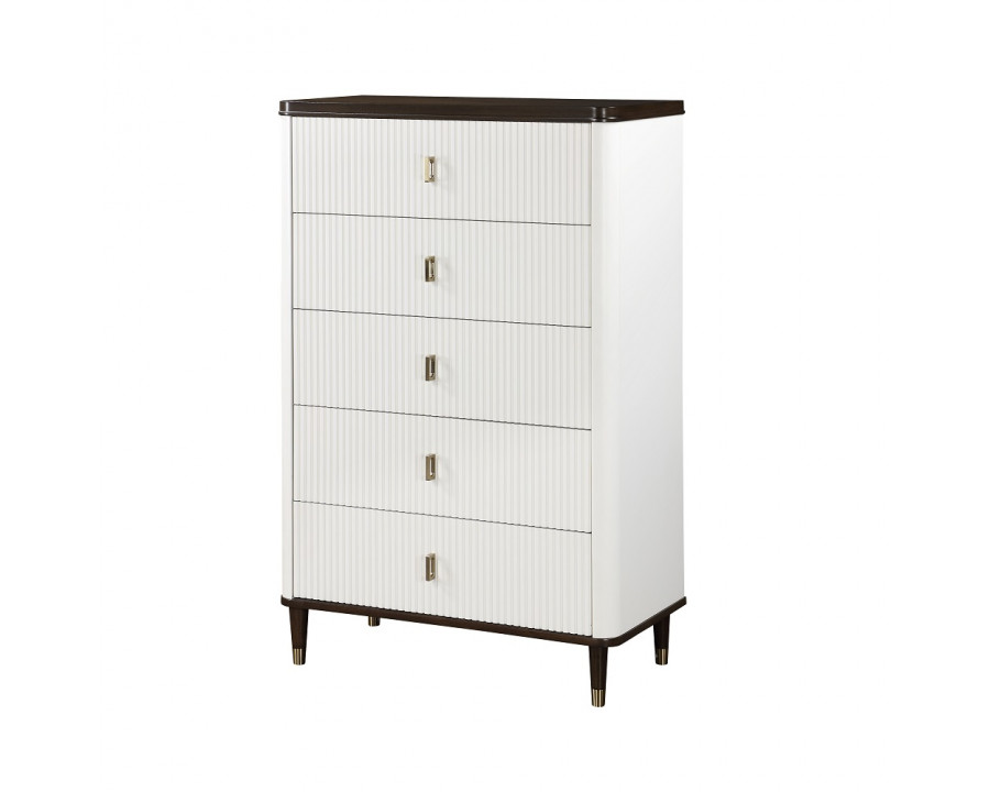 ACME - Carena Chest in White/Brown