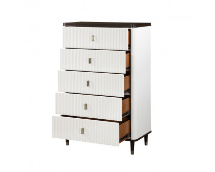 ACME - Carena Chest in White/Brown