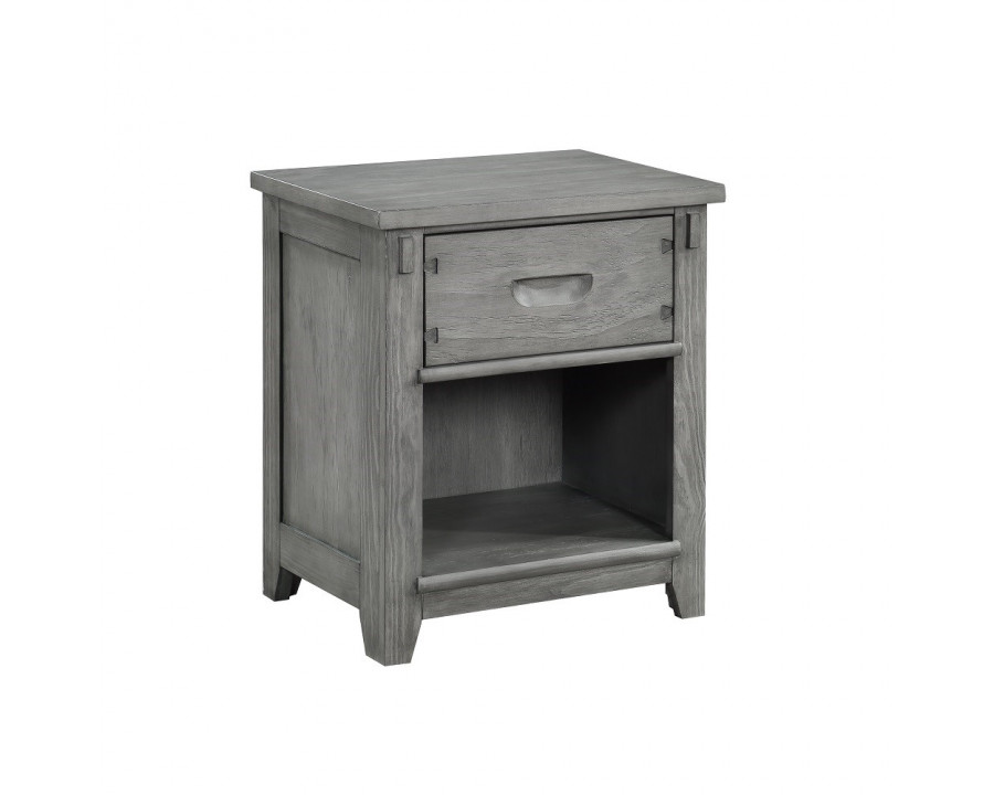 ACME Veda Nightstand with 1 Drawer - Gray