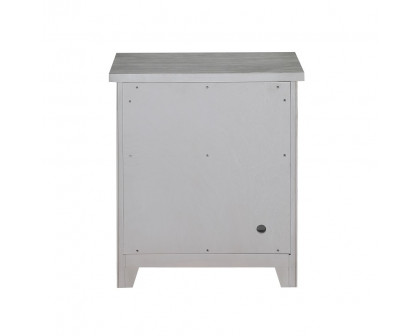 ACME Veda Nightstand with 1 Drawer - Gray