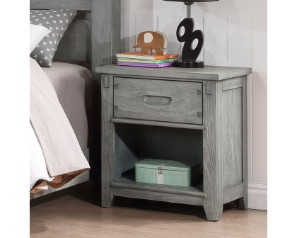 ACME Veda Nightstand with 1 Drawer - Gray