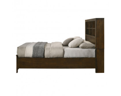 ACME Merrilee II EK Bed with Storage - Oak