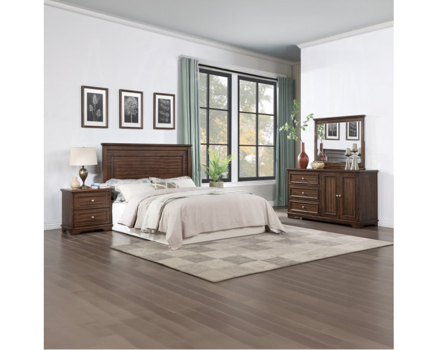 ACME - Franklin 4Pc Pack Full Bed Set