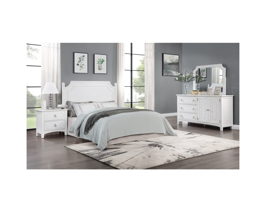 ACME Nyoko 4Pc Pack Full Bed Set - White