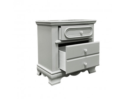 ACME Flora Nightstand - Gray