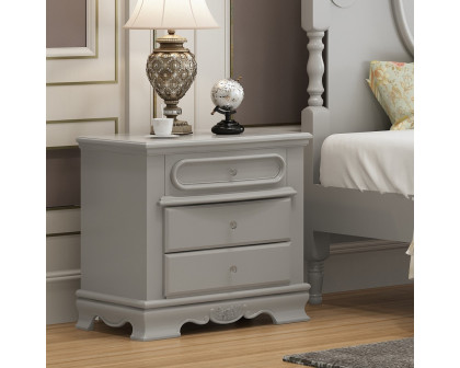 ACME Flora Nightstand - Gray