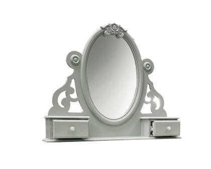 ACME Flora Mirror with Jewlery - Gray