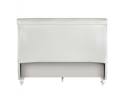 ACME - Dorothy Full Bed in Pearl White/Ivory