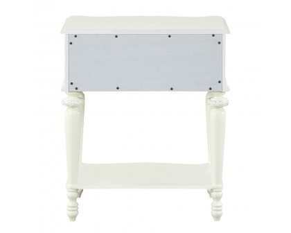 ACME Dorothy Nightstand with 1 Drawer - Ivory