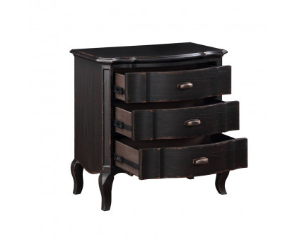 ACME Chelmsford Nightstand - Antique Black