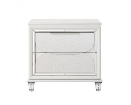 ACME - Tarian Nightstand in Pearl White