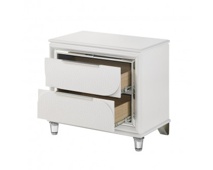 ACME - Tarian Nightstand in Pearl White