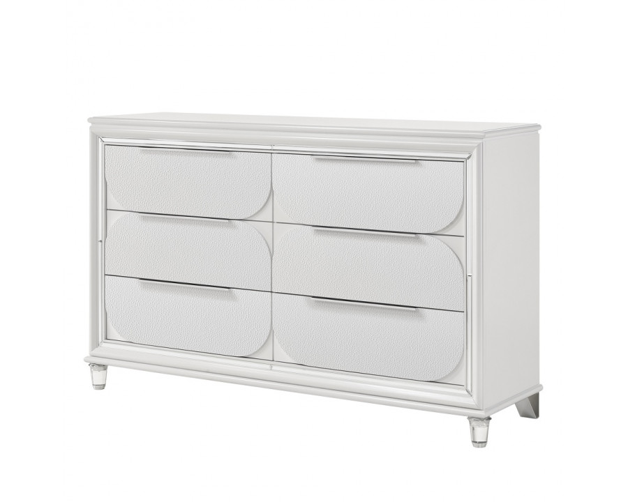 ACME - Tarian Dresser in Pearl White