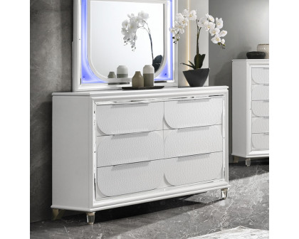 ACME - Tarian Dresser in Pearl White