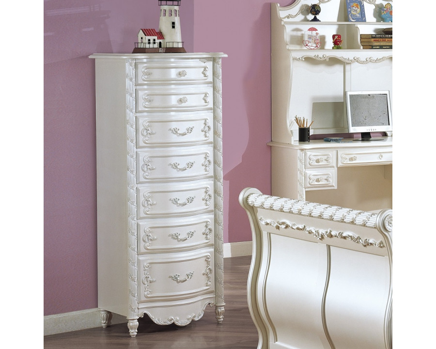 ACME - Pearl Chest in Pearl White (BD02436)