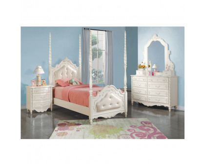 ACME - Pearl Mirror in Pearl White (BD02437)