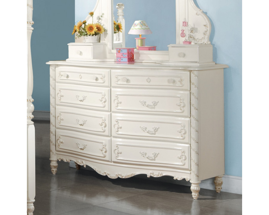 ACME - Pearl Dresser in Pearl White (BD02438)