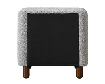 ACME Cleo Nightstand - Gray Boucle