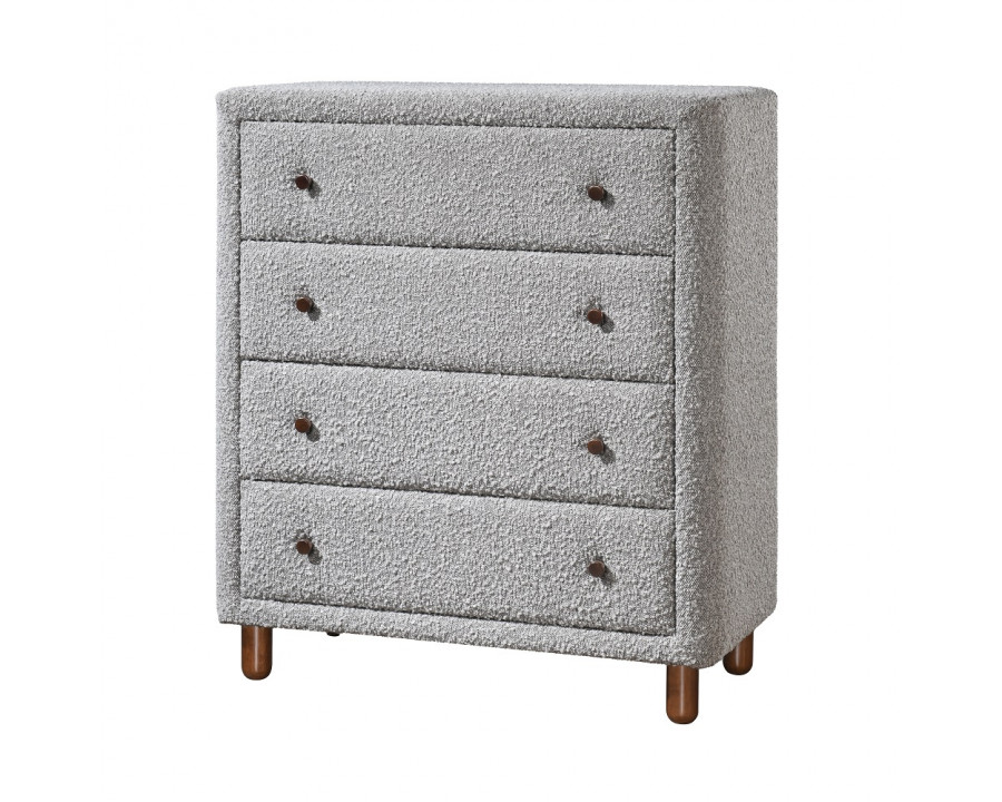 ACME - Cleo Chest in Gray Boucle