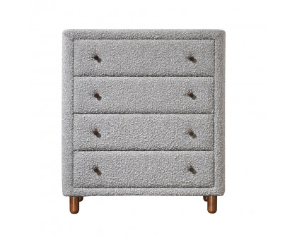 ACME - Cleo Chest in Gray Boucle