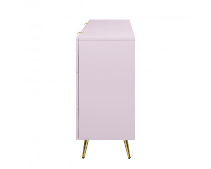 ACME Gaines Dresser - Pink High Gloss