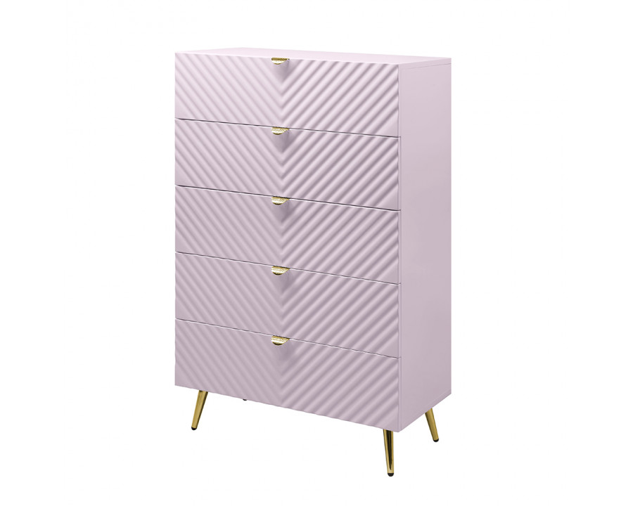 ACME Gaines Chest - Pink High Gloss