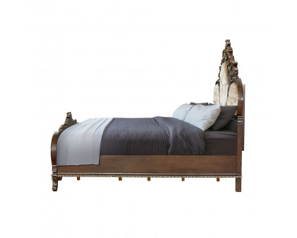 ACME Devany Eastern King Bed - Cream Cherry