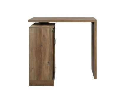 ACME - Quillon Bar Table in Rustic Oak