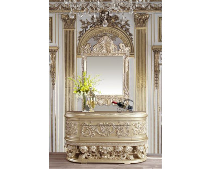 ACME - Vatican Server in Champagne Silver