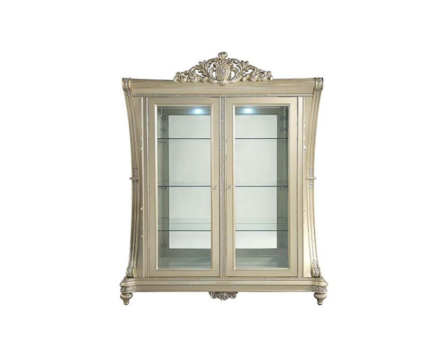 ACME - Vatican Curio in Champagne Silver