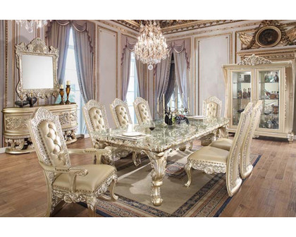 ACME - Vatican Curio in Champagne Silver