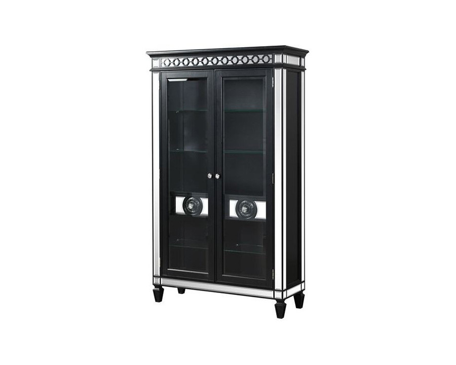 ACME - Varian II Curio in Mirrored/Black