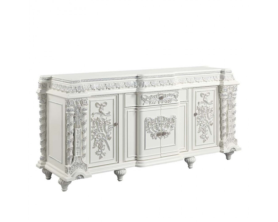 ACME - Vanaheim Server in Antique White