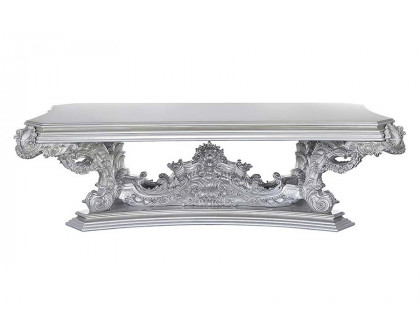 ACME - Valkyrie Dining Table in Antique Platinum