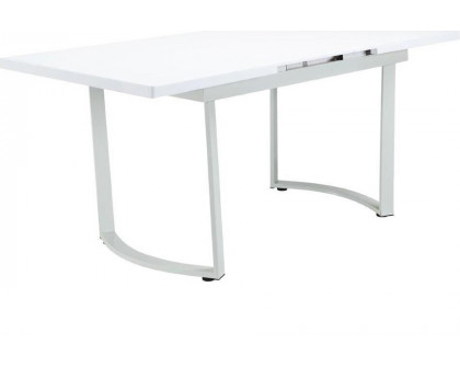 ACME - Palton Dining Table in High Gloss White