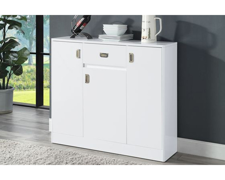 ACME - Pagan Server in White High Gloss