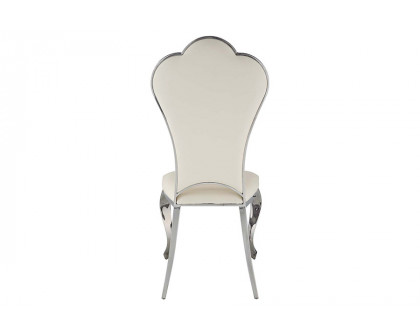 ACME Cyrene Side Chair Set of 2 - Beige