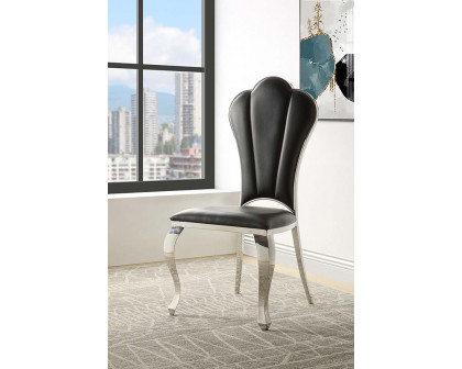 ACME Cyrene Side Chair Set of 2 - Black