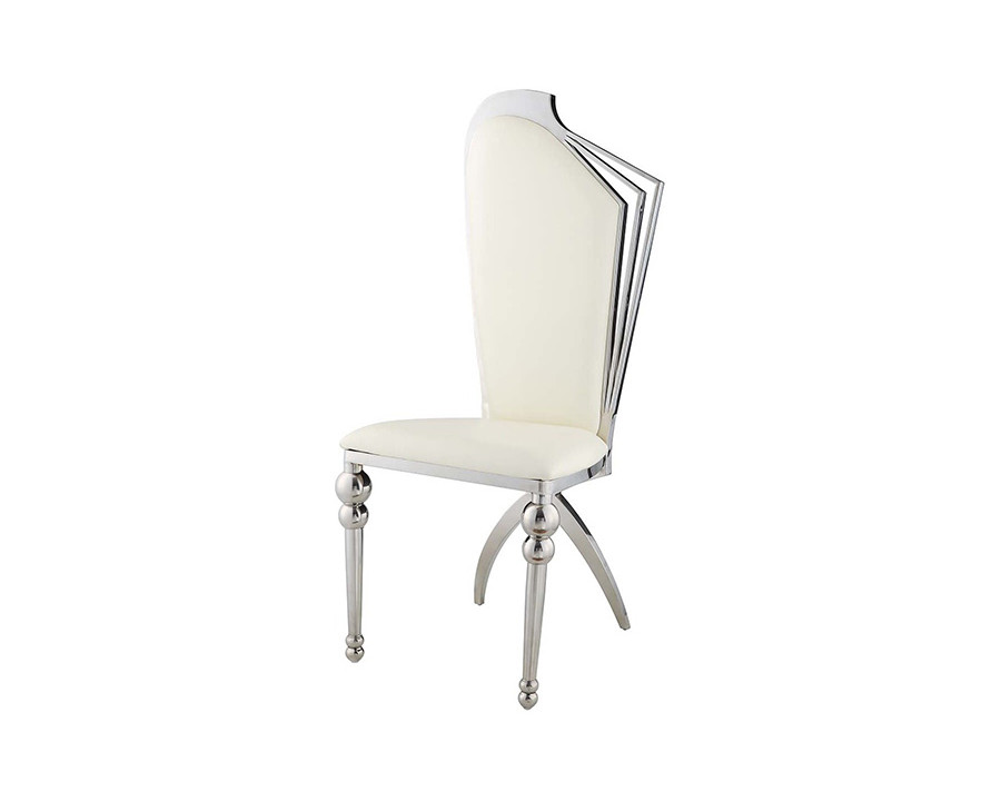 ACME Cyrene Side Chair (Set-2) - Beige (DN00928)