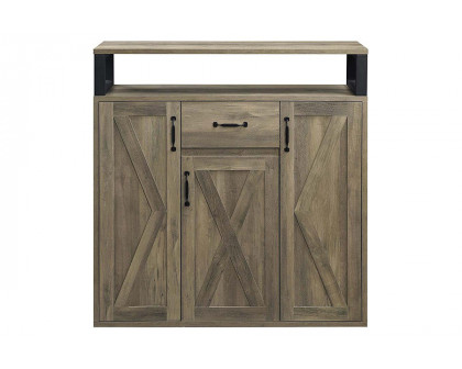 ACME - Abiram Server in Rustic Oak