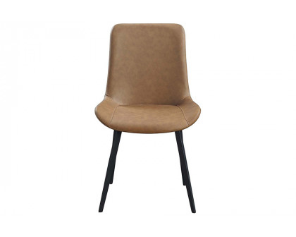 ACME - Abiram Side Chair (Set-2) in Brown