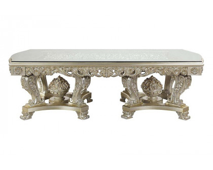 ACME - Sorina Dining Table in Antique Gold