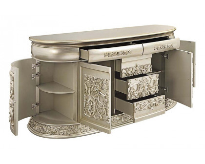 ACME - Sorina Server in Antique Gold