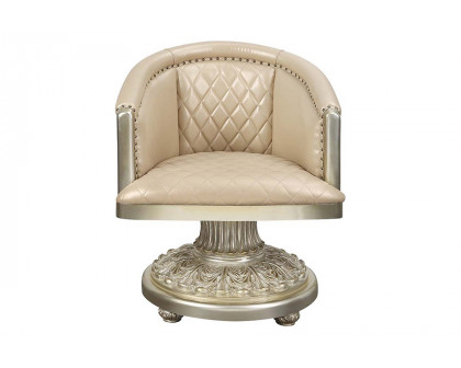 ACME - Sorina Arm Chair in Antique Gold