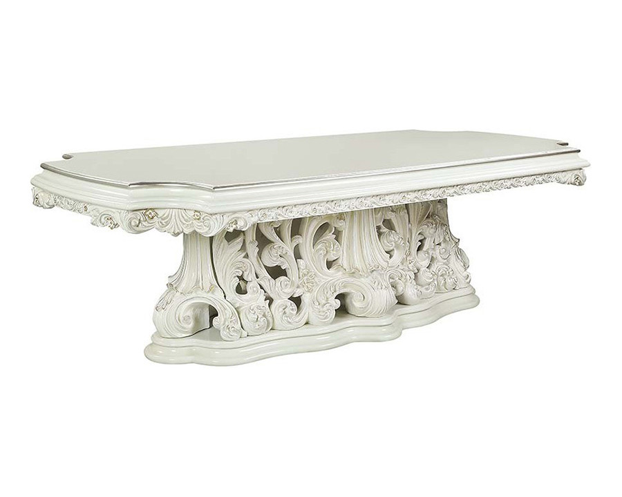 ACME - Adara Dining Table in Antique White