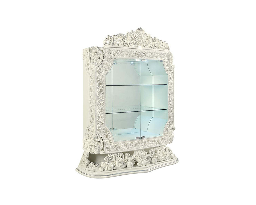 ACME - Adara Curio in Antique White