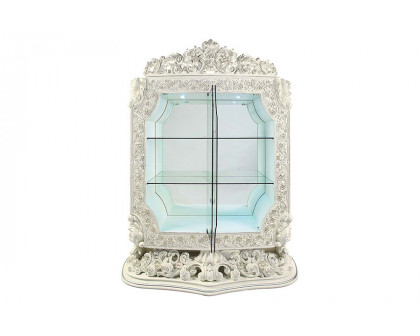 ACME - Adara Curio in Antique White