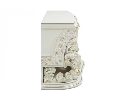 ACME - Adara Server in Antique White